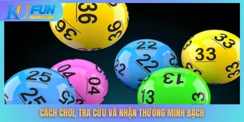 Cách chơi, tra cứu và nhận thưởng minh bạch