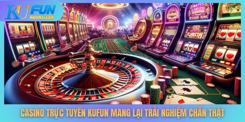 Casino trực tuyến KUFUN mang lại trải nghiệm chân thật